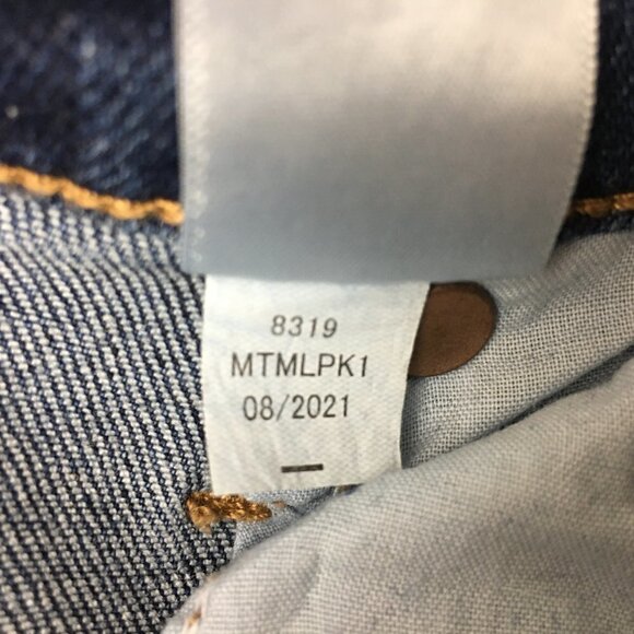 Aeropostale Women's Mom Jeans Distressed Stretch Dark Wash size 6 length 28" - Picture 9 of 11